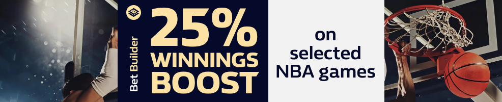 NBA Bet Builder Winnings Boost