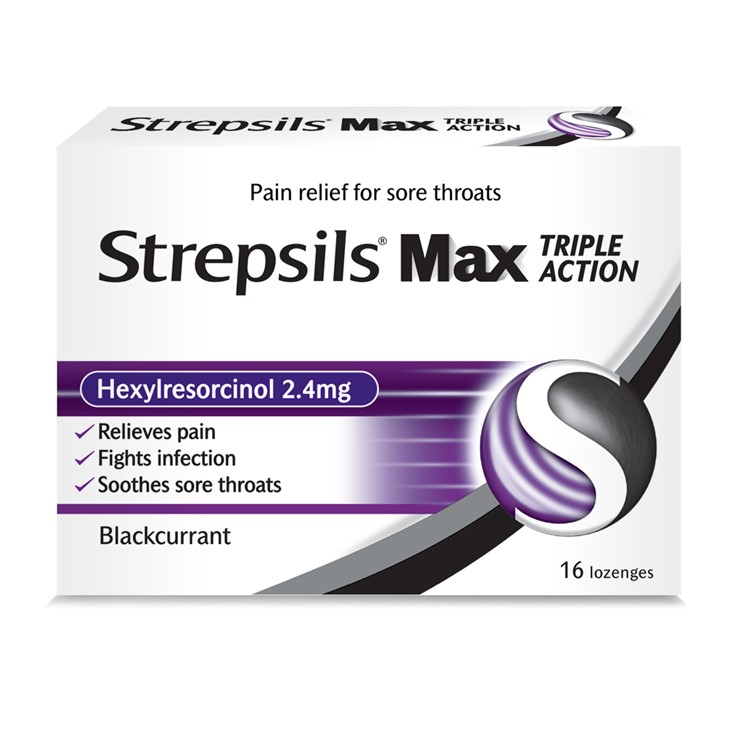 Strepsils Max Triple Action Lozenges