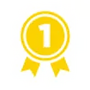 No. 1 badge