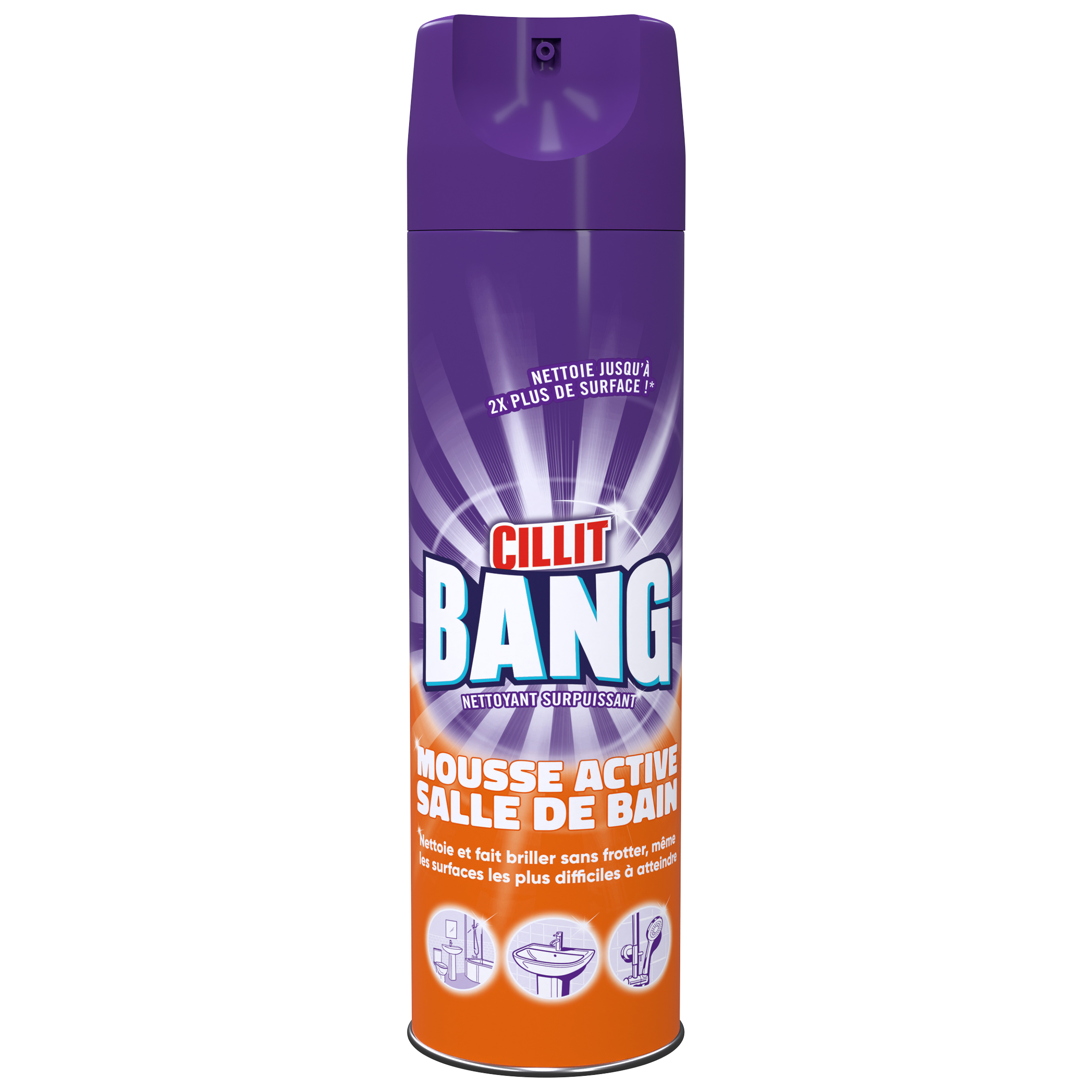 Visuel de l'avant de la Mousse Nettoie sans effort 600ml