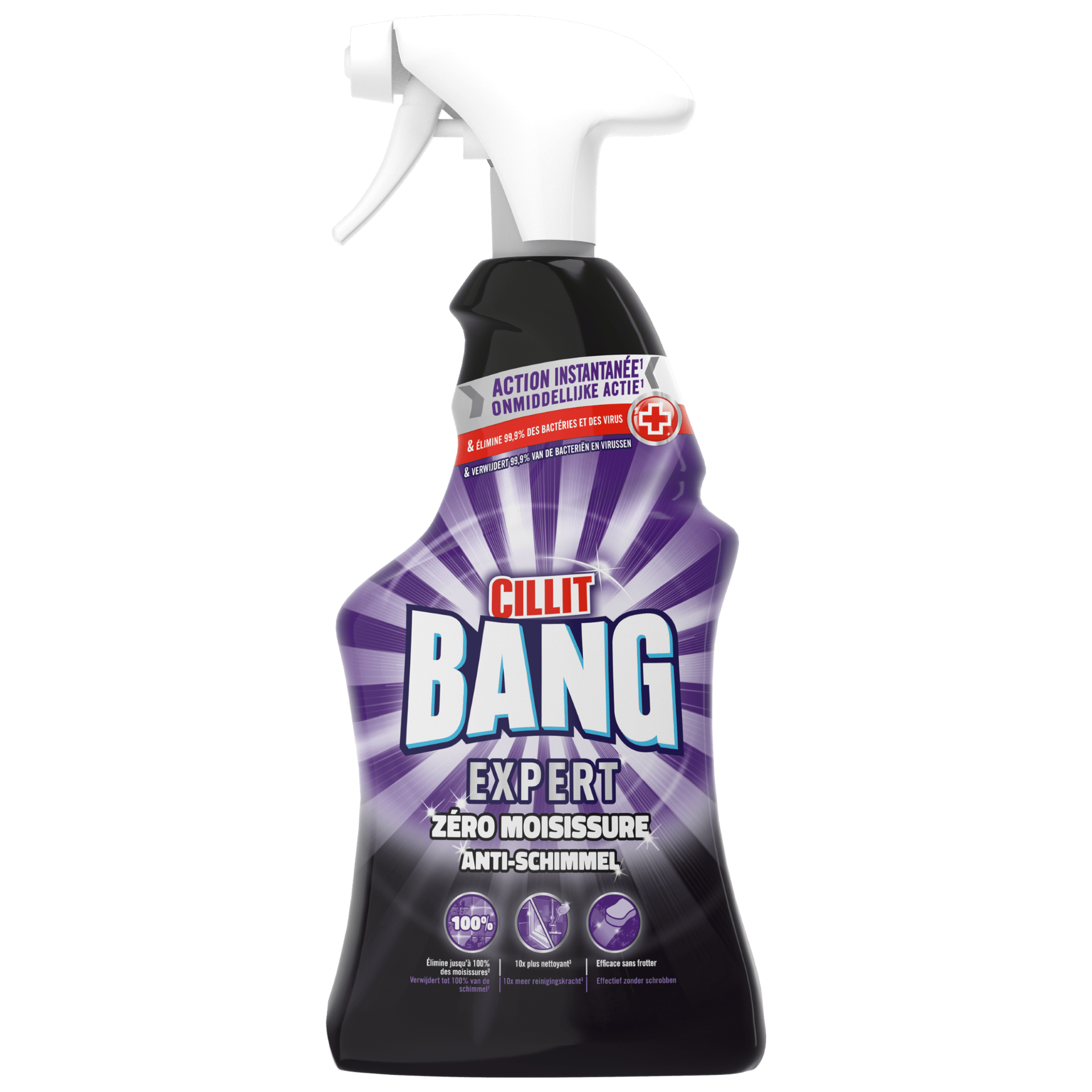 Visuel de l'avant du Pistolet Expert Zéro Moisissure 750ml