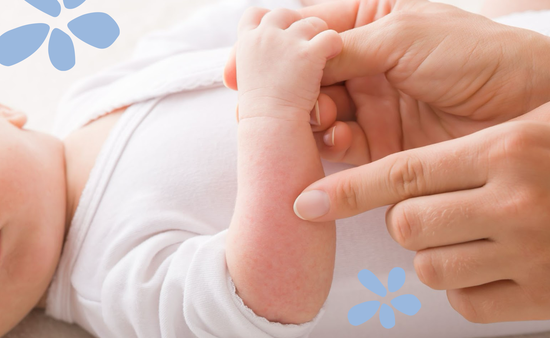 Biežākie alerģijas simptomi zīdaiņiem un bērniem