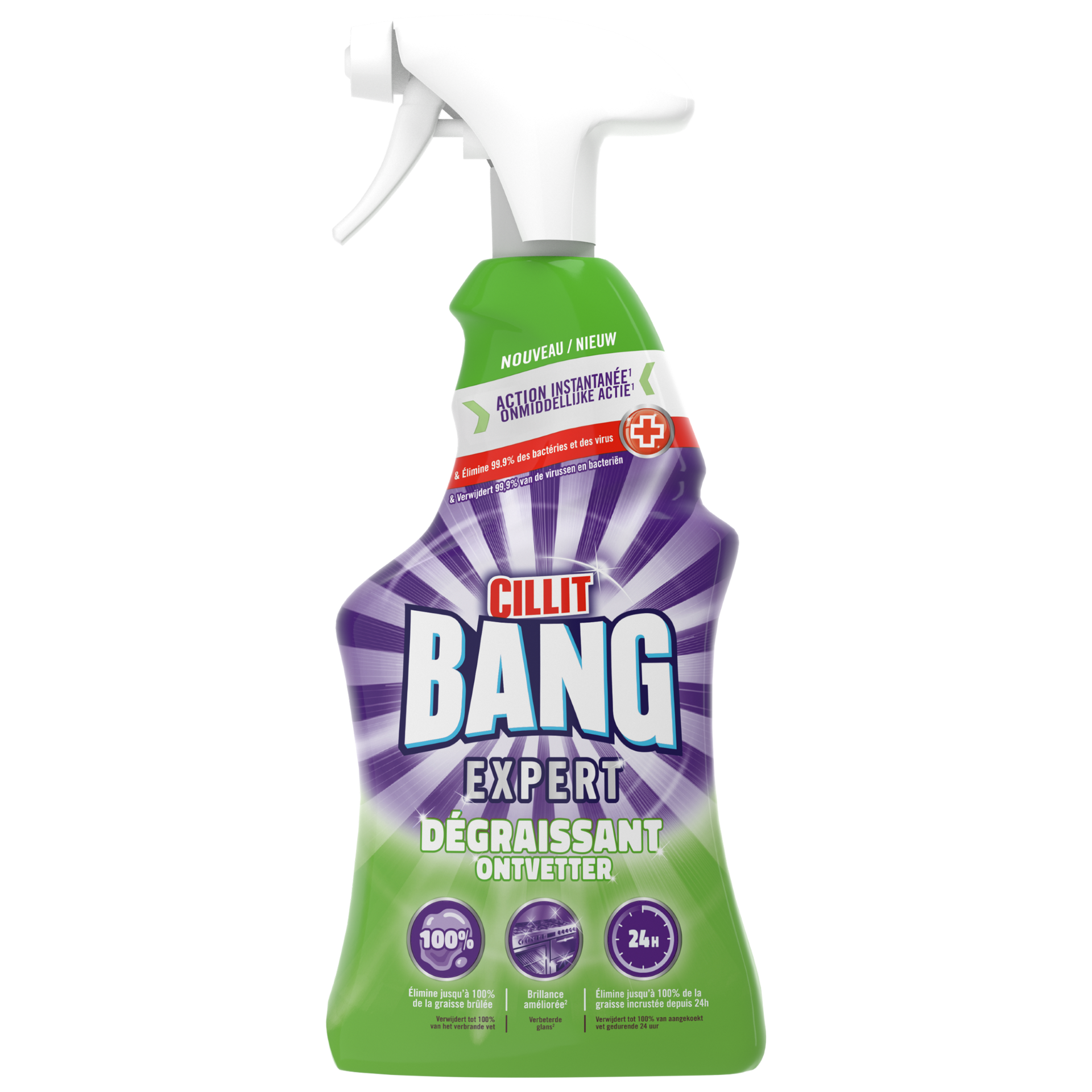 Visuel de l'avant du Pistolet Expert Dégraissant 750ml