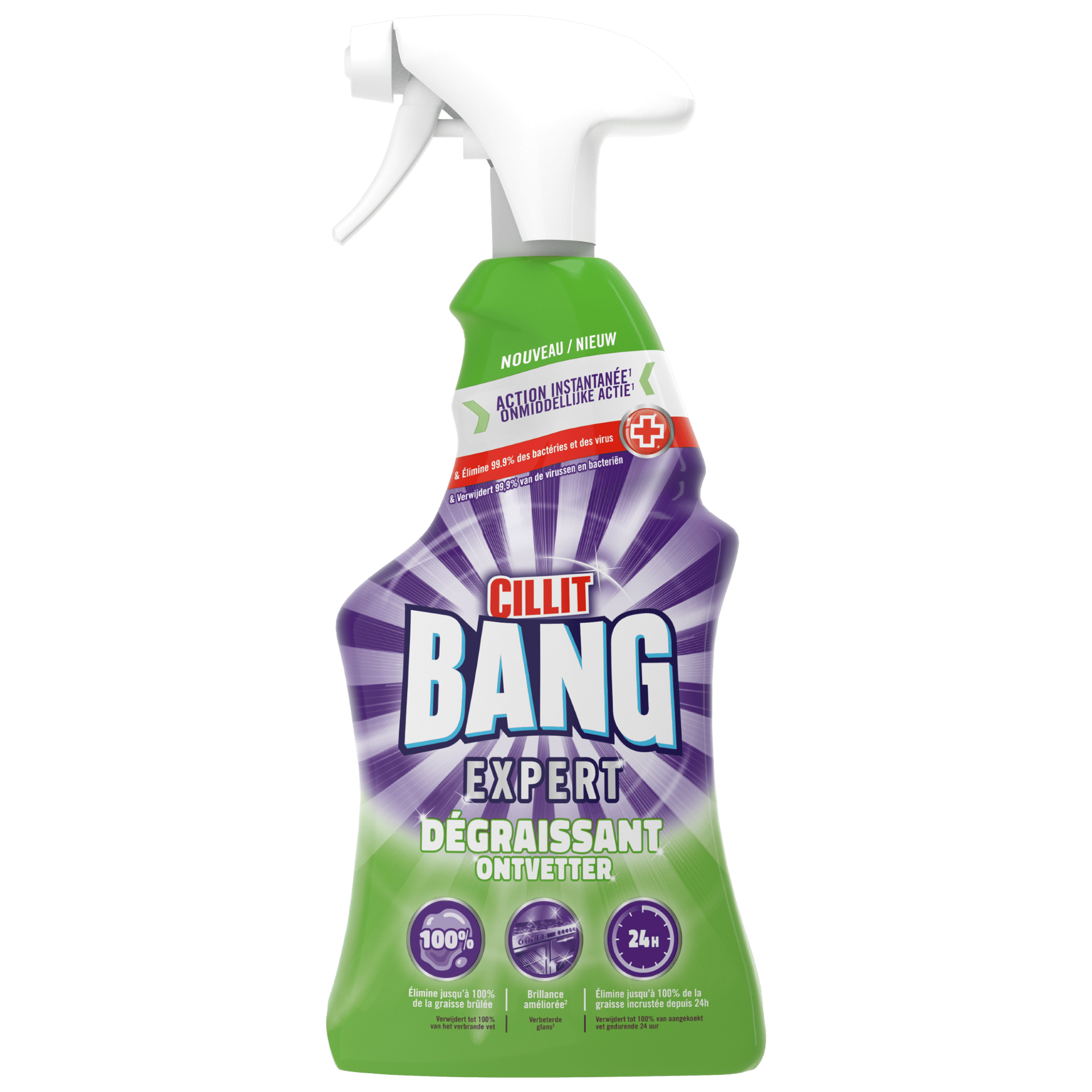 Visuel de l'avant du Pistolet Expert Dégraissant 750ml