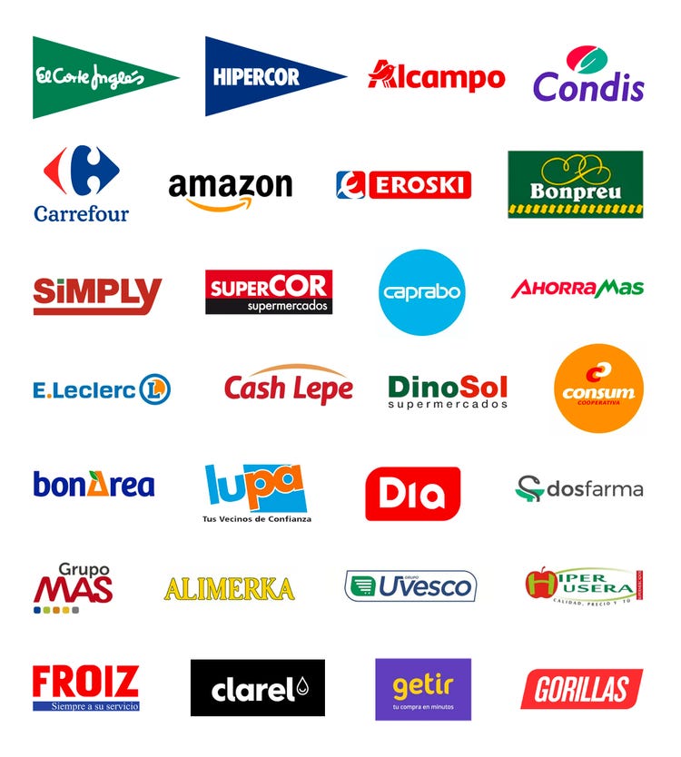 Imagen de logos de establecimientos donde comprar Lysol