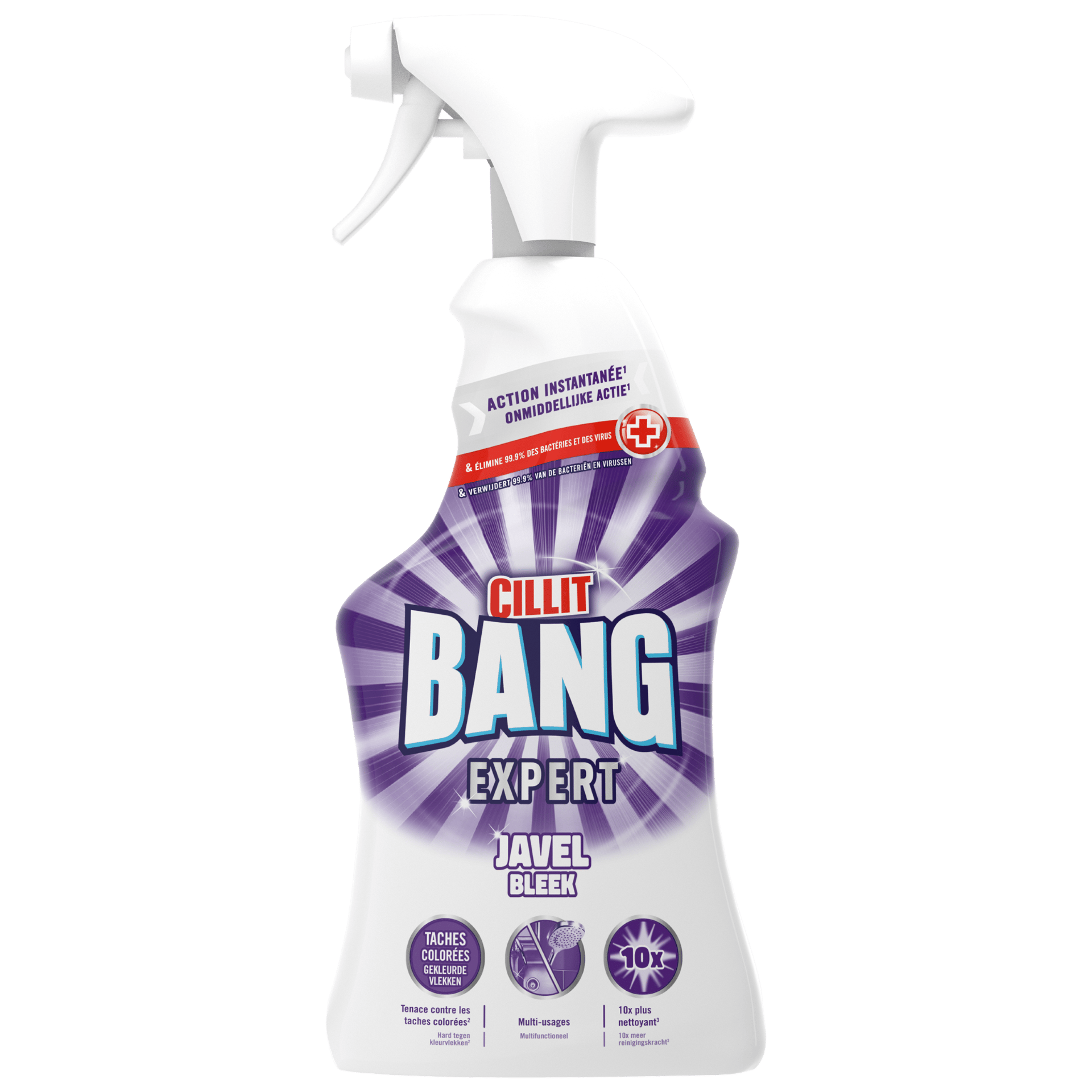 Visuel de l'avant du Pistolet Expert Javel 750ml