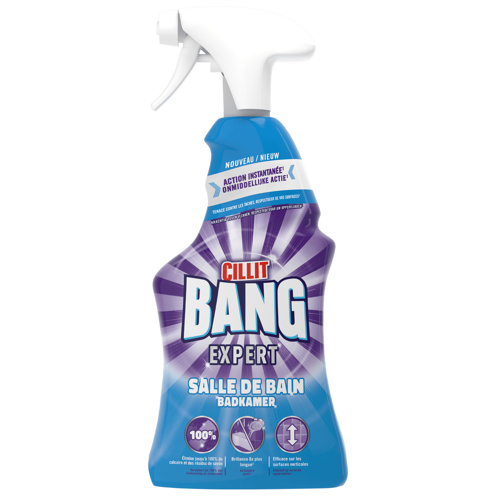 Visuel de l'avant du Pistolet Expert Salle de Bain 750ml