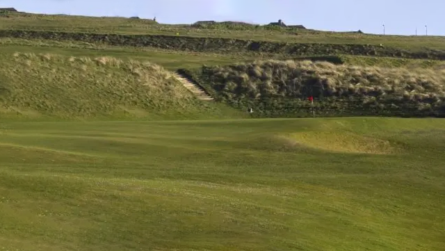 The view of Newquay Golf Club
