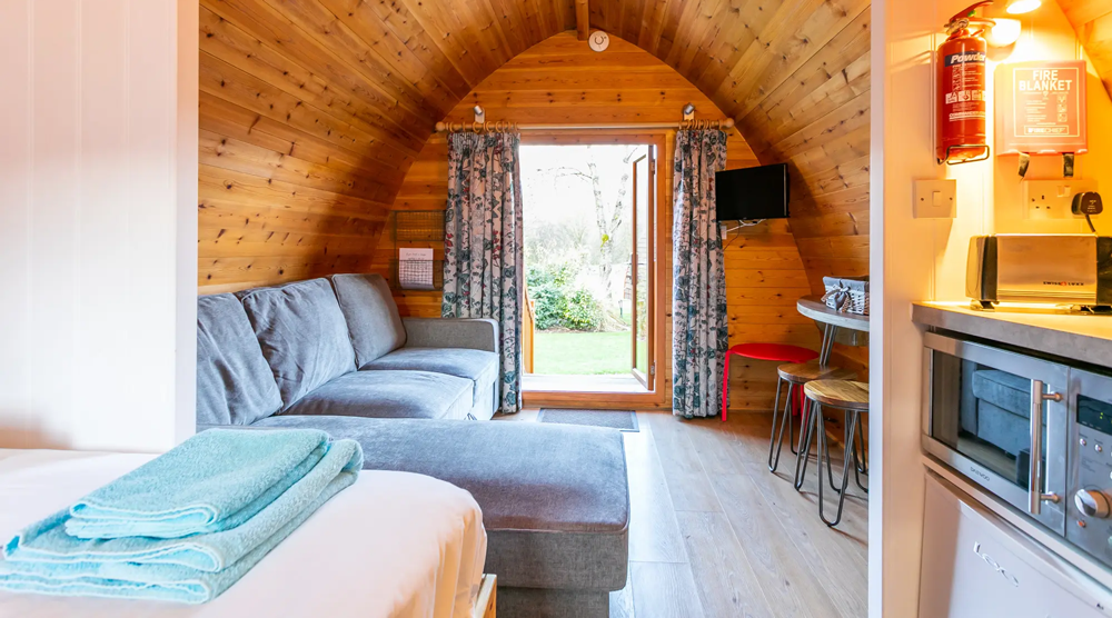 Glamping at Pentire