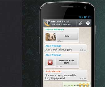 WhatsApp launches voice messaging service