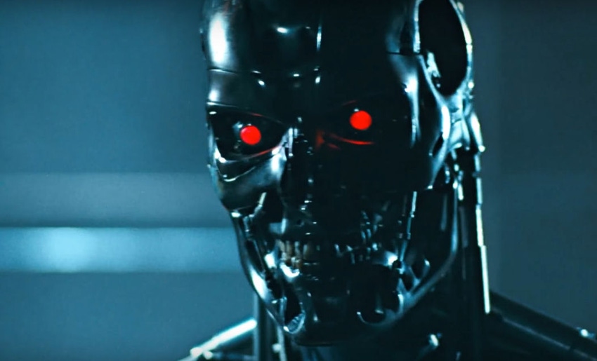 terminator robot screen shot