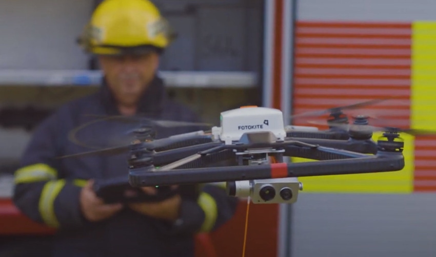Virgin Media O2 powers 5G emergency services drone