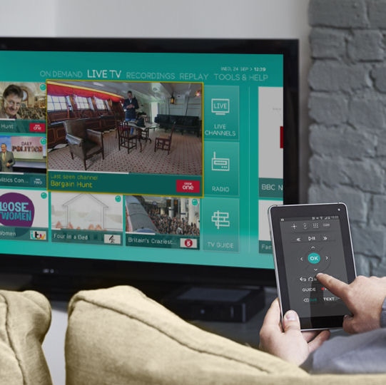 EE TV introduces quad-play with a mobile angle
