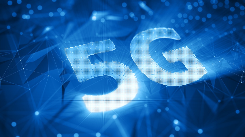 Blue image of '5G'