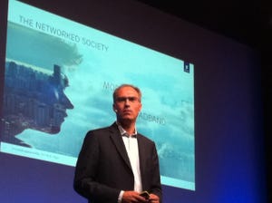 "Today's networks are not up to it" says Ericsson's Wibergh