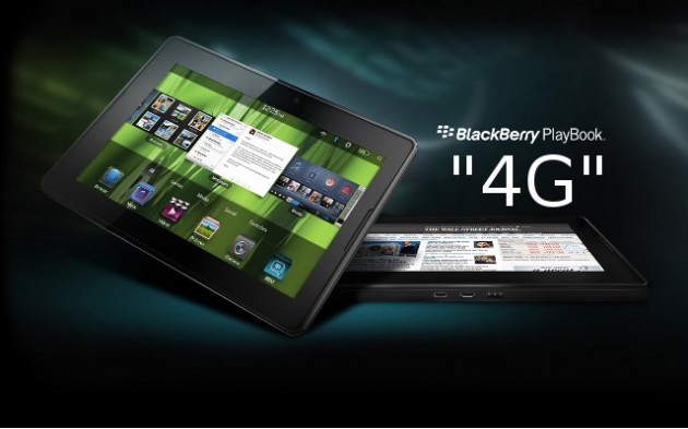 RIM announces LTE enabled 4G PlayBook