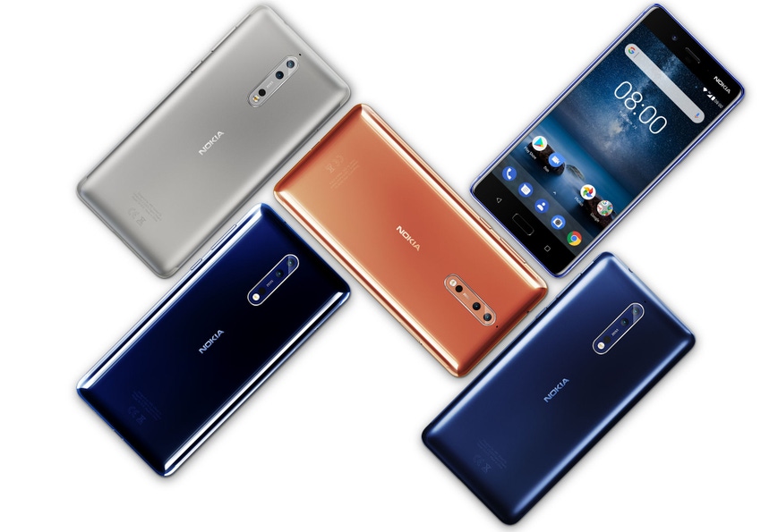 HMD launches Nokia 8 flagship smartphone with ‘bothie’ camera gimmick