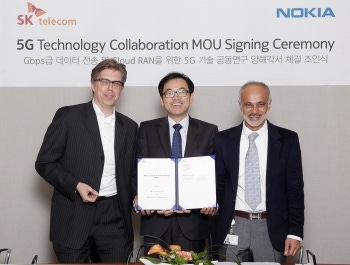 SK Telecom, Nokia in 5G cooperation deal