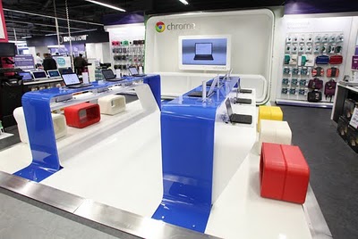 Google has opened its Chrome Zone retail store in a London PC World
