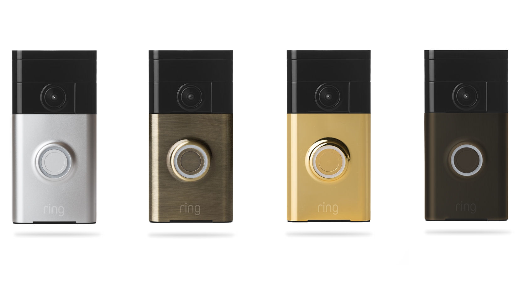 Ring doorbell sale gold