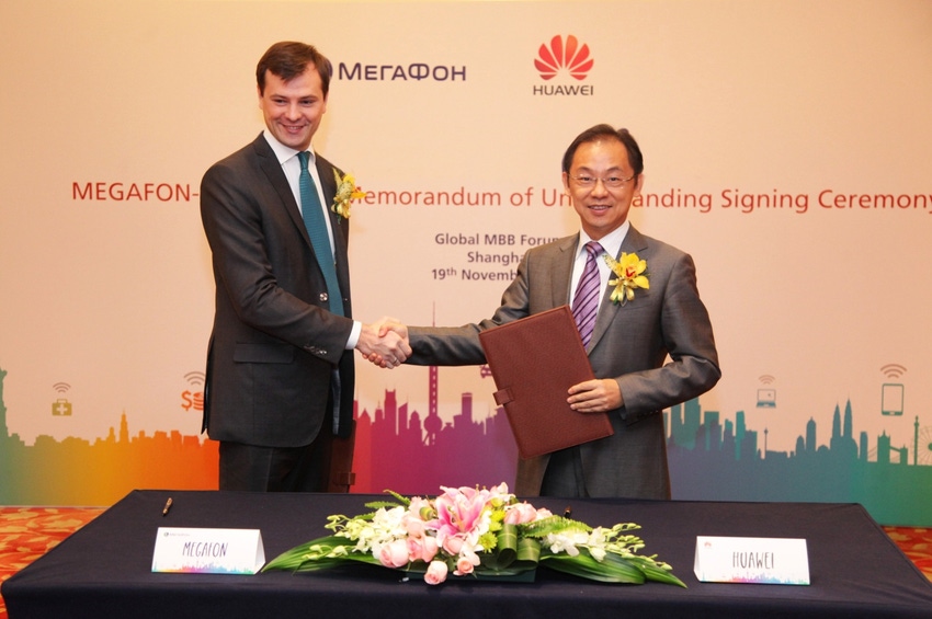 Huawei, MegaFon claim 5G services in Russia by 2018