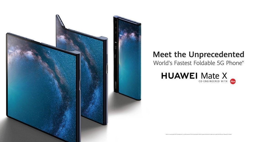 Huawei gets in on the 5G foldy phone game