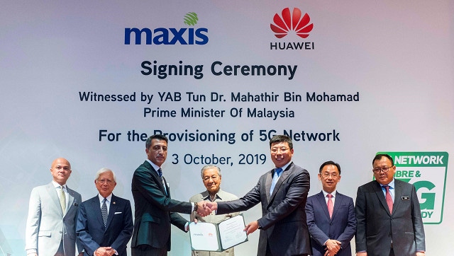 Malaysia makes a big show of backing Huawei on 5G
