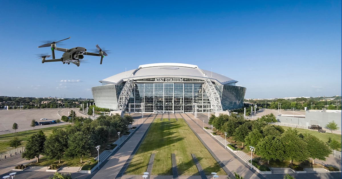 AT&T and Ericsson show off 5G drone detection around stadium