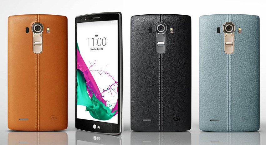 New LG G4 flagship smartphone has a leather or ceramic case