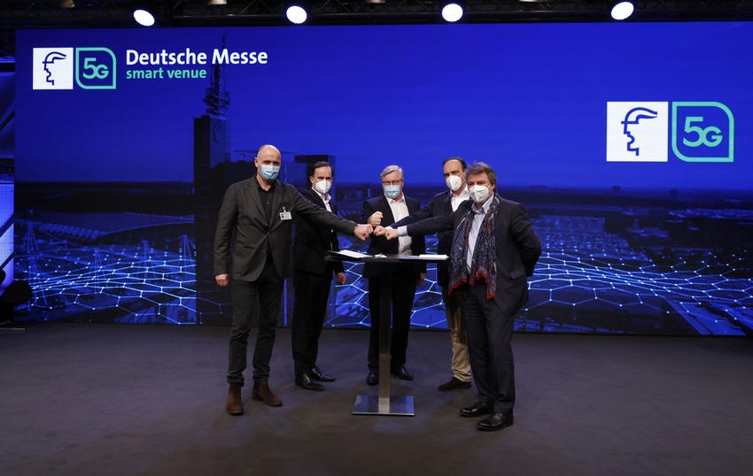 Deutsche Messe turns to DT and Siemens for mega 5G campus
