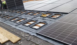 vodafone on site solar panels