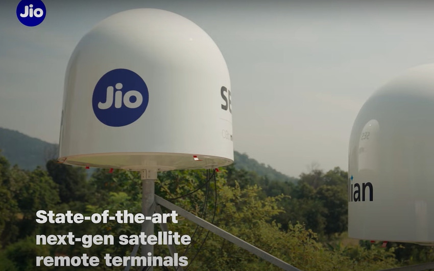 Jio intros satellite broadband service