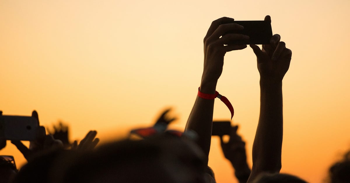 Some UK festival goers would rather lose their tent than phone