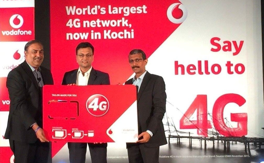 Vodafone launches ‘world’s largest’ 4G network in India