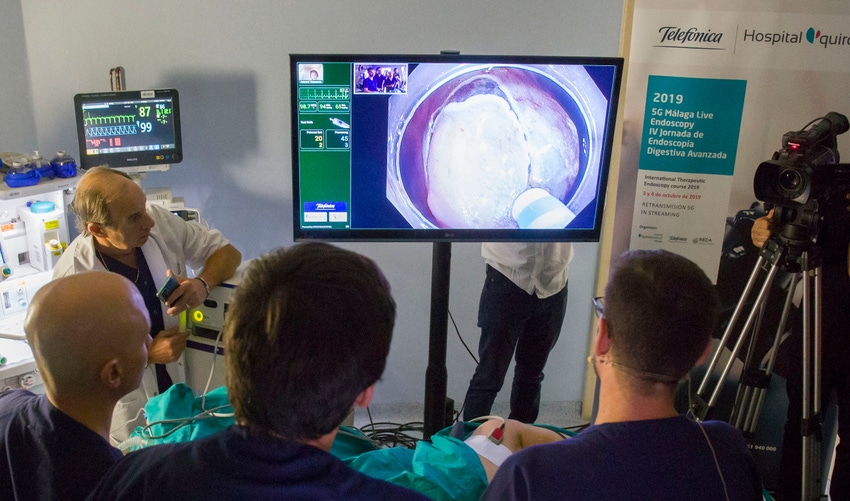 Telefónica demos surgery with a bit of help from 5G