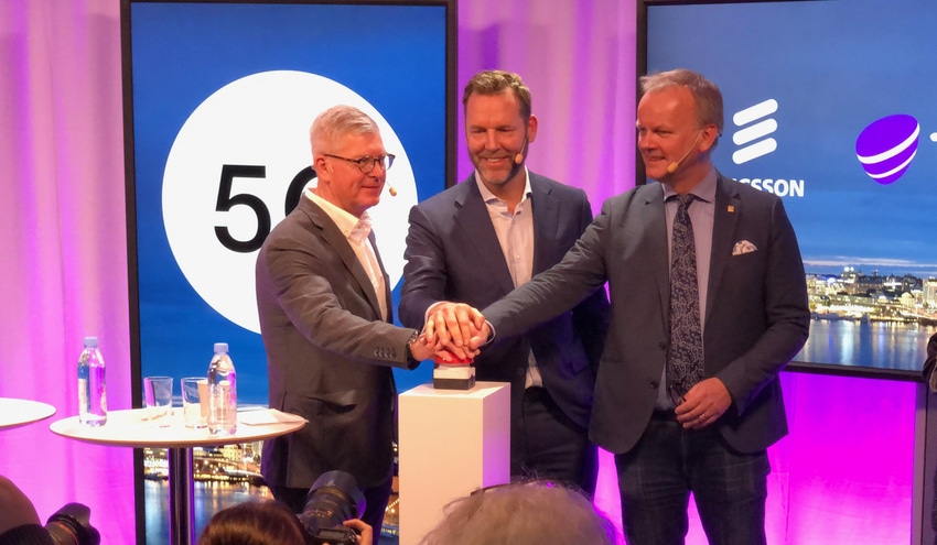 Ericsson and Telia hit go button on Sweden’s first 5G network