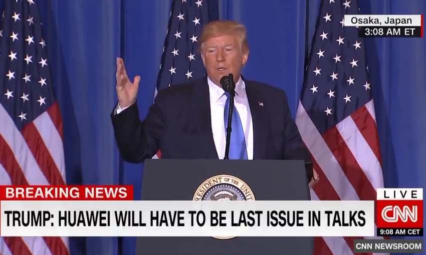 Trump makes minor Huawei concession following pleading from US tech sector