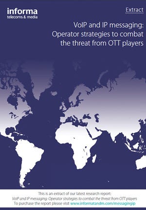 VoIP and IP messaging: Operator strategies to combat the threat from OTT players