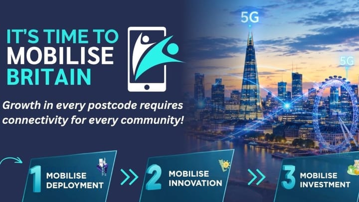 Mobile UK: regulatory overhaul could unlock £230bn for economy