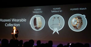 Huawei focuses on wearables at MWC 2015