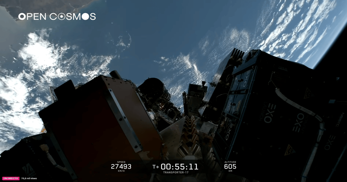 Open Cosmos launches Earth observation satellites