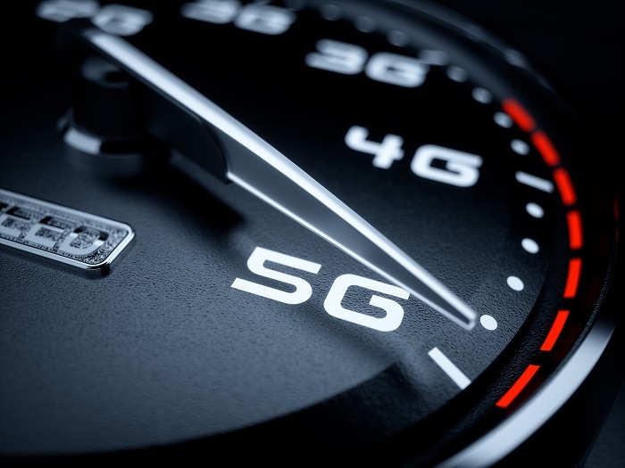 5G speedometer