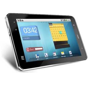 ZTE shines Light on Android tablet