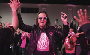 Legere casts wild eyes over to the world of banking