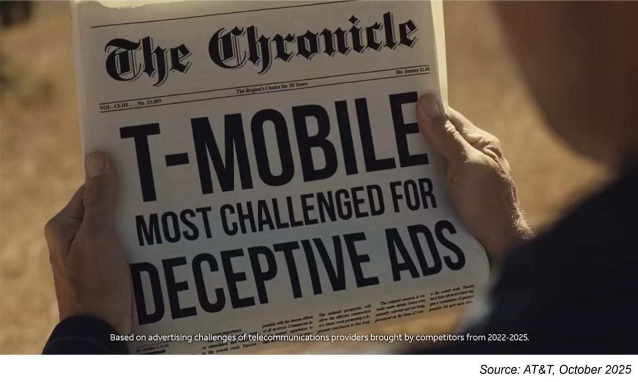 AT&T sues watchdog over T-Mobile attack ads