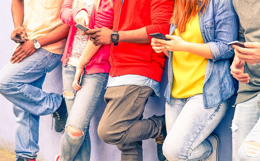 Young people are obsessed with the mobile internet, who knew?