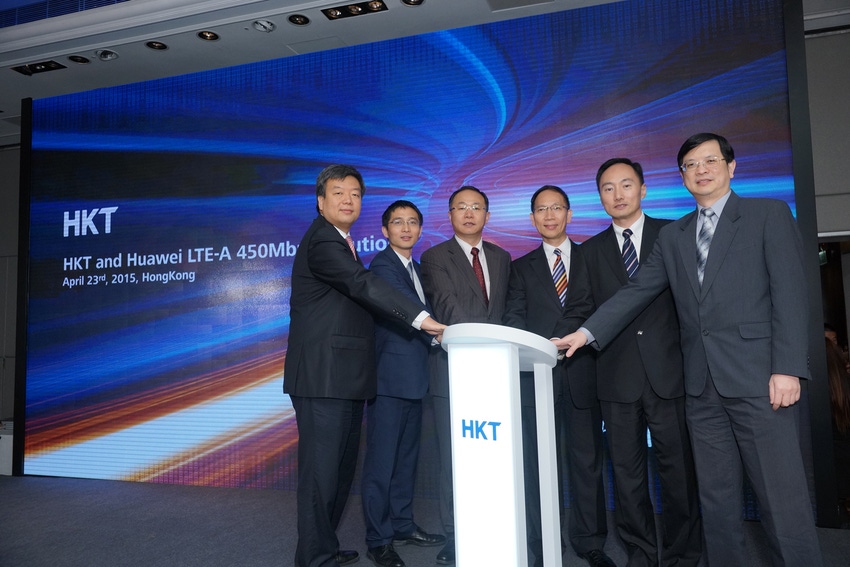 Huawei and HKT claim 440Mbps LTE-A live test