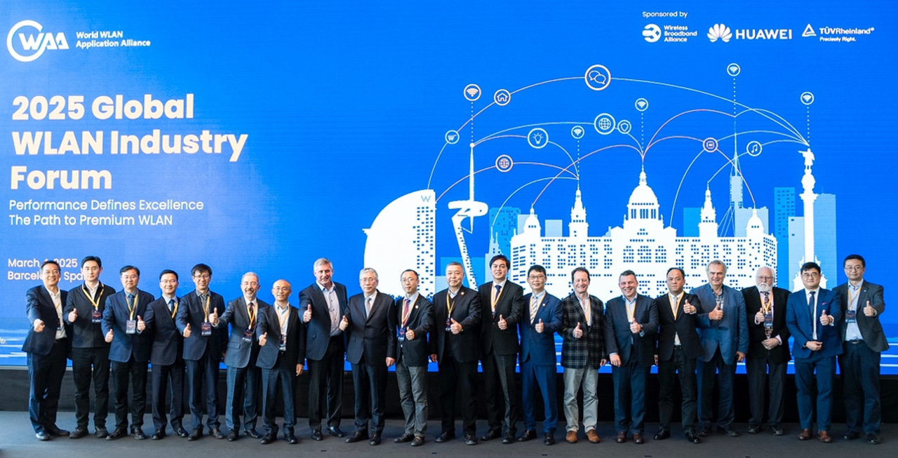 2025 Global WLAN Industry Forum held in Barcelona emphasized WLAN ...