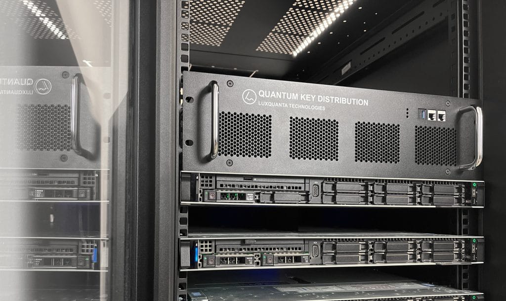 Quantum Server Rack The race to protect networks against quantum computing powered cyber ...