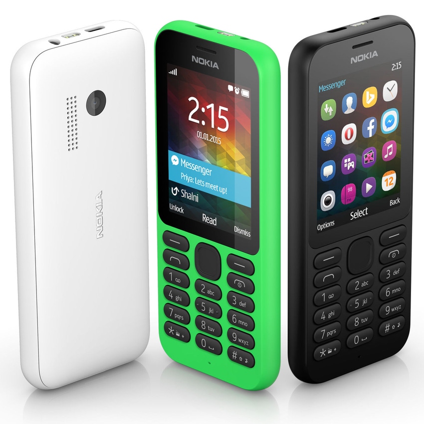 Microsoft renews feature phone effort with Nokia 215
